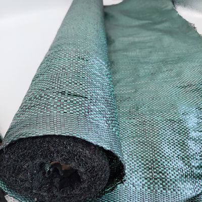Alta resistenza alla trazione 5 oz nero PP tessuto Geotextile per la costruzione stradale