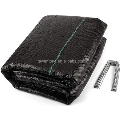 PP tessuto antierba terra copertura tappeto geotessile per serre e azienda agricola 3.81*15.24m