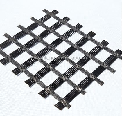Griglia di rete in fibra di vetro ISO standard per il rinforzo stradale 50-200m Durable