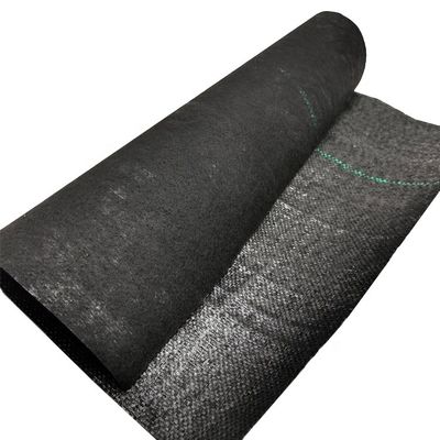 PP ad alta resistenza alla trazione 70GSM-400GSM Geotessile tessuto per il controllo delle erbacce del giardino di mirtilli