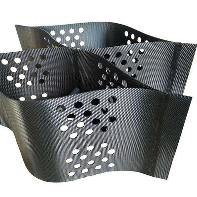 Geocelle di HDPE strutturate/perforate per il rinforzo delle pareti di sostegno altezza 50 mm-250 mm