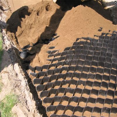 Geocelle di HDPE strutturate/perforate per il rinforzo delle pareti di sostegno altezza 50 mm-250 mm