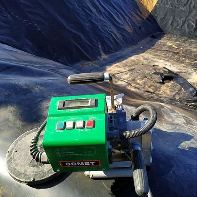 Stile di design cinese 1.0 mm Superficie liscia HDPE nero Geomembrane Roll per gamberetti