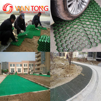 Piantagione di giardino per il vialetto con pavimentatore di erba a griglia di plastica eco di design moderno