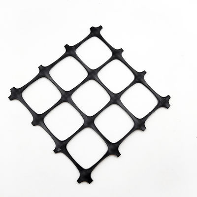 Fornitura diretta di geogrid di plastica biassiale larghezza 1-6m per strada miniera di carbone strada ferroviaria