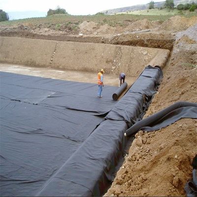 Geomembrana in HDPE per rivestimento di dighe spessore 0,2-4 mm plastica impermeabile LDPE/LLDPE/PVC