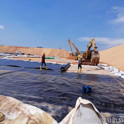 Standard CE 0,5 mm 1 mm Livello di stagno in HDPE per l'acquacoltura in Indonesia Materia prima