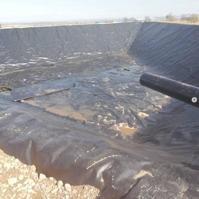 1.0 mm Spessore HDPE Geomembrana di plastica di laghetto rivestimento della diga del serbatoio per il servizio post-vendita