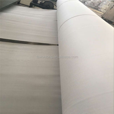 Geotextile tessuto a filamenti multifilamenti ad alta resistenza alla trazione in bianco/nero, certificato CE/ISO