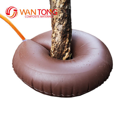 Busta d'irrigazione per alberi a rilascio lento 15 galloni Bossa in PVC con copertura del grilletto di aggiornamento Verde militare