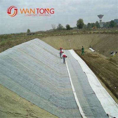 Gcl rinforzato di bentonite bianca nel design tradizionale per progetti impermeabili 4000g/mq