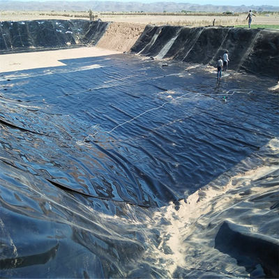 Geomembrana in HDPE a doppio lato impermeabile per la protezione ambientale