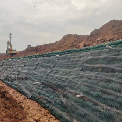 50m Geogrid di plastica per prestazioni uniaxiali mono-orientate in PP polipropilene HDPE