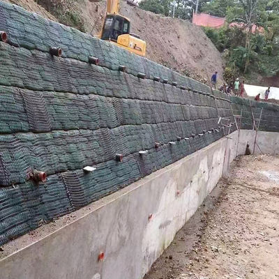 50m Geogrid di plastica per prestazioni uniaxiali mono-orientate in PP polipropilene HDPE
