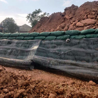 50m Geogrid di plastica per prestazioni uniaxiali mono-orientate in PP polipropilene HDPE