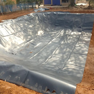 Progetto Kenya Dam Fish Pond Geomembrana in HDPE da 500 micron con standard GB/ASTM GRI-GM13