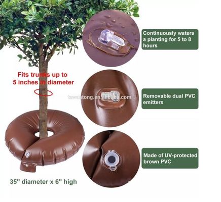 Migliora la tua routine di cura degli alberi con un sacchetto per l'irrigazione da 20 litri e un sistema di irrigazione a goccia