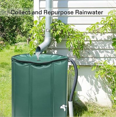 Barile di pioggia 100 galloni Scelta ecologica per raccogliere pioggia e acqua in giardino