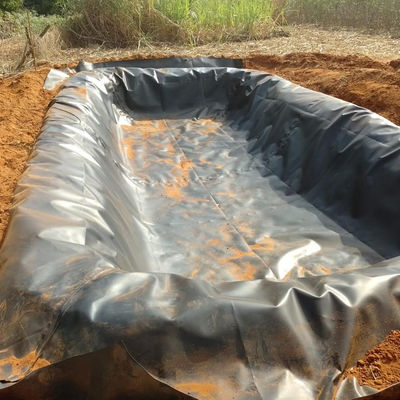 Geomembrana in HDPE da 2 a 8 m di larghezza e 1,5 mm per l'estrazione mineraria nelle Filippine