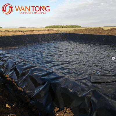 Pond Liner Acqueproof Sheet Fish Farm Geomembrana in HDPE da 1,5 mm per lo stile di design cinese