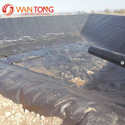 Pond Liner Acqueproof Sheet Fish Farm Geomembrana in HDPE da 1,5 mm per lo stile di design cinese