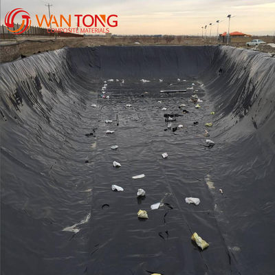 Pond Liner Acqueproof Sheet Fish Farm Geomembrana in HDPE da 1,5 mm per lo stile di design cinese