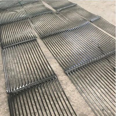 CE/ISO9001 Certificato 120kn Plastic HDPE Uniaxial Geogrid per strada e parete di sostegno