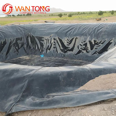 Pond Liner Acqueproof Sheet Fish Farm Geomembrana in HDPE da 1,5 mm per lo stile di design cinese