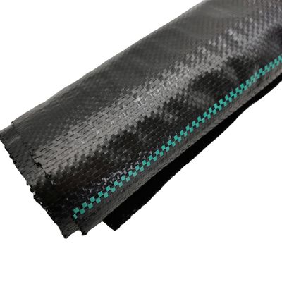 Matto di copertura del suolo agricolo 100GSM PP Matto di erbacce tessute per il controllo delle erbe infestanti
