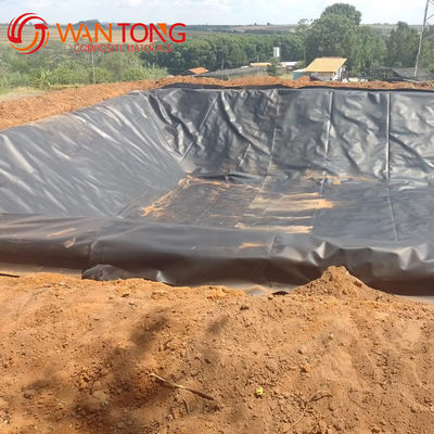 0.75mm Spessore Geomembrana impermeabile 100% vergine ASTM anti-siccatura per rivestimento di stagni