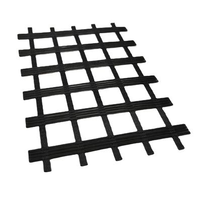 Alta resistenza alla trazione 50Kn/m Geogrid in fibra di vetro per la costruzione stradale