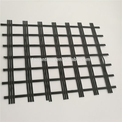 12.7*12.7mm 25.4*25.4mm Maglia di maglia Griglia geologica in fibra di vetro rivestita di bitume per strada asfaltata