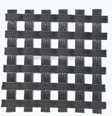 Stile di progettazione cinese Standard ISO 50kn Geogrid in fibra di vetro per la costruzione stradale
