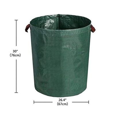 Sacchetto per i rifiuti da giardino di foglie da 72 galloni La soluzione di compostaggio ecologica