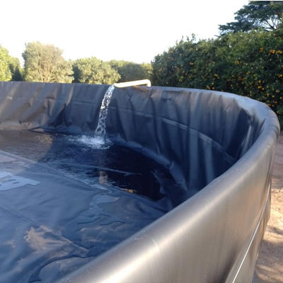 Geomembrana HDPE contemporanea 0,5 mm 0,75 mm per distributore di rivestimenti per stagni per pesci