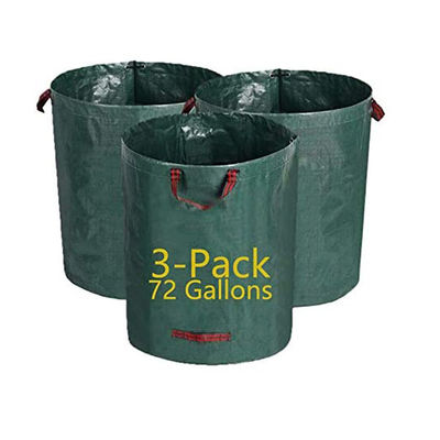 Sacchetti di spazzatura da giardino in PP per foglie cadute Forma rotonda Non supporto Selezione di occasione