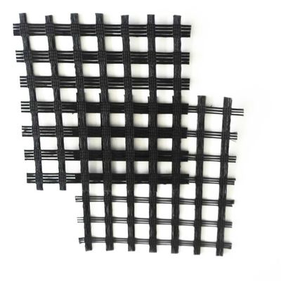 Materiale di pavimentazione stradale per rivestimento bituminoso Geogrid in fibra di vetro con maglie di 12,7*12,7 mm