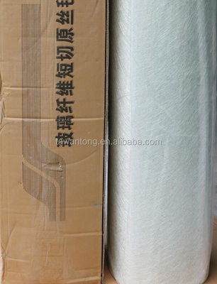 E-glass Jushi Fibra di vetro tritato Strand Mat 300gm 450gm con media morbidezza bianco
