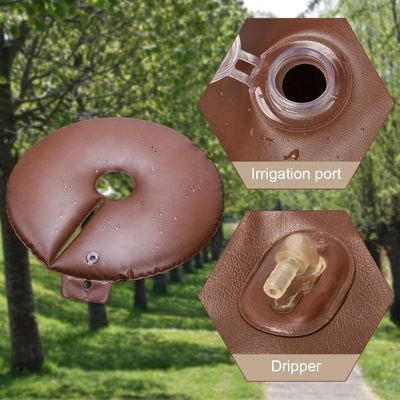 15 galloni di sacchetto per l'irrigazione degli alberi da giardino a prova di UV Sistema di irrigazione automatica a lento rilascio