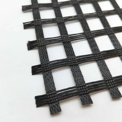 Poliester Geogrid CE / ISO9001 / SGS certificato per la costruzione stradale e il muro di sostegno