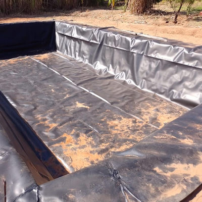 Geomembrana di polietilene ad alta densità HDPE LDPE per rivestimento di dighe