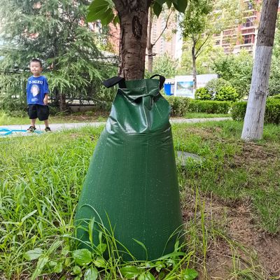 Sacchetti per piantare alberi da 15-20 galloni con tessuto in PVC e funzione di irrigazione a rilascio lento