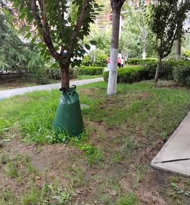 Sacchetti per piantare alberi da 15-20 galloni con tessuto in PVC e funzione di irrigazione a rilascio lento