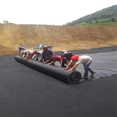 Servizio di installazione in loco per il rivestimento della piscina con geomembrana in HDPE liscia standard ASTM