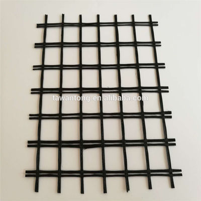 Costruzione di garage basalto rinforzo di fibra di vetro Geogrid con 50-200m di lunghezza