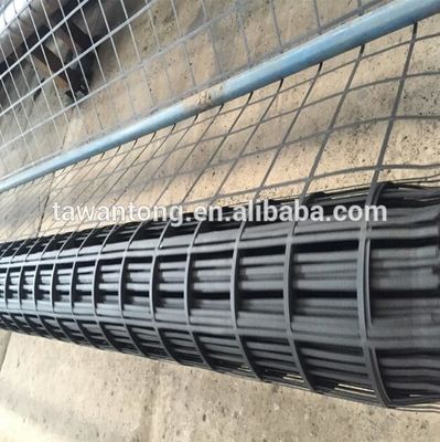 Geogrid per la costruzione stradale con elevata resistenza alla trazione e progettazione uniaxiale/biaxiale