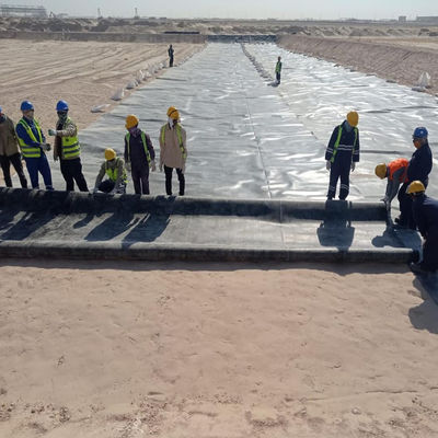 Liner di geomembrana in HDPE 100% vergine LLDPE 1 mm 2 mm HDPE per discarica di coltura di stagni di pesci