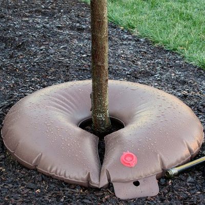 15 litri di sacchetto d'irrigazione in PVC estremamente resistente Perfetto per l'irrigazione di alberi e cespugli