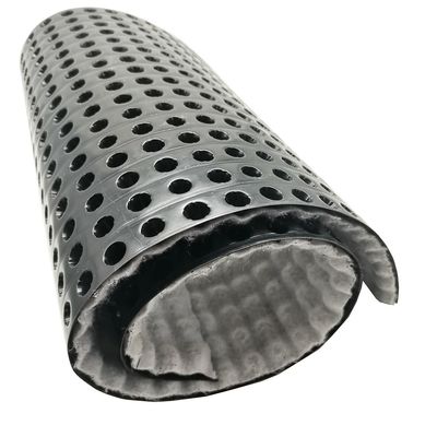 8 mm di altezza HDPE PP non tessuto composito foglio di drenaggio a fossette/tabella di drenaggio