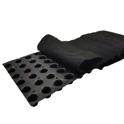 Tavola di drenaggio di riciclo di 8 mm in HDPE PP per costruzione di strutture di parcheggio sotterraneo